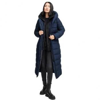 Marikoo „Pakoraa“ Damenwinterjacke Extra Lang – Größe M, komplett aus Polyester