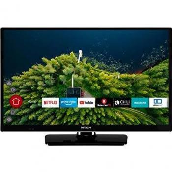 HITACHI H24E2000 61 cm HDTV – Smart TV mit Alexa, Prime Video und Triple‑Tuner