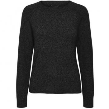 VERO MODA CURVE Melange Rundhalspullover