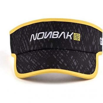 NONBAK Visière Visor Camo Taille Unique Bordure Noir-Jaune