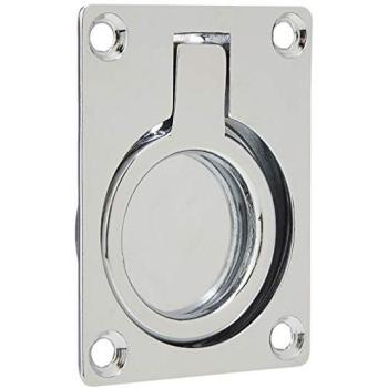 Plastimo 64 mm × 48 mm × 6 mm Chromed Brass Ring