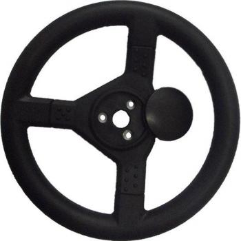 Volant de Direction Moto 220 mm – Kit Bricolage Go‑Kart, Karting & ATV Kids