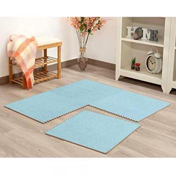 Tappeto Kiokids Blu 61x61 cm 4 pezzi