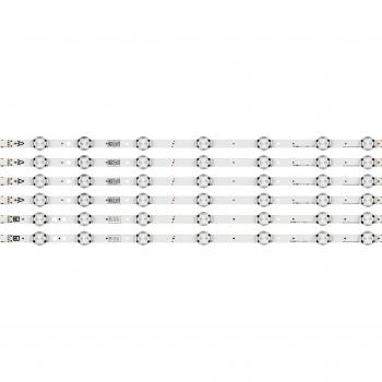LED Strip 7 Lampen voor Vestel 50 DRT UHD A-TYPE