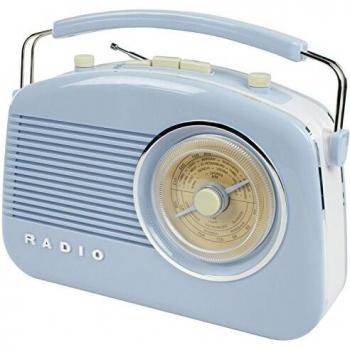 König HAV-TR710BU Retro-Design AM/FM-Radio blau