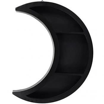 Gothic Halbmond Wandregal 42cm