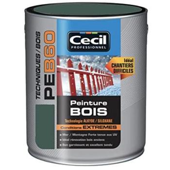 Cécil Professionnel Peinture Bois PEB60 RAL 6005