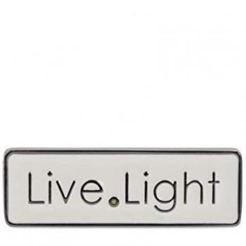 Kipling Live Light PIN Porte-clés, 0 cm, 0.01 litres, Blanc
