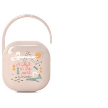 Scatolina Porta Succhietto Walk In The Park Rosa Suavinex 1 Pezzo