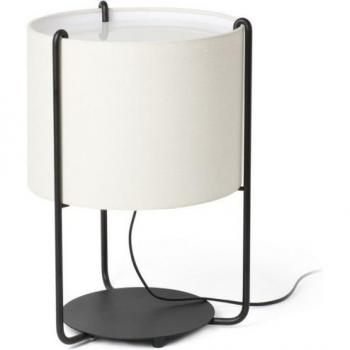 Faro Drums Lampada da Tavolo Cromo/Espresso