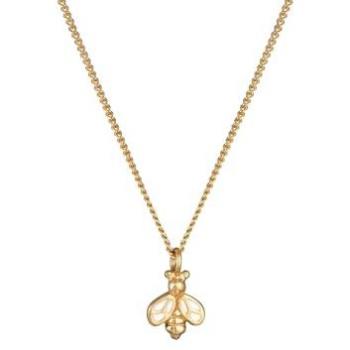 Collier Abeille d'Or 36 cm – Argent massif plaqué or