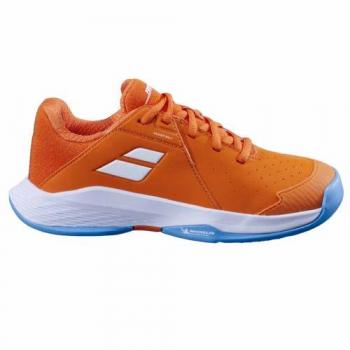 Babolat Propulse 3 Tennis Shoes pour enfants en terre battue – Orange