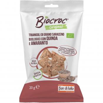 Quinoa‑Amarante Triangles Bio‑Sarraceno 20 g