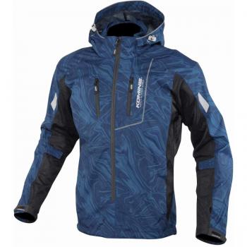 WM‑1094 Motorcycle Protection Parka by Genri – Black Mesh,