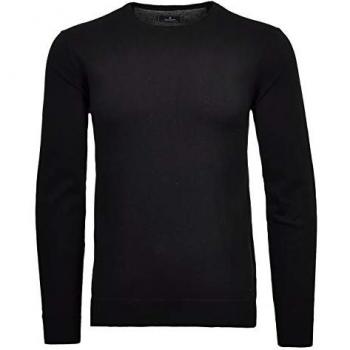 Rundhalspullover RAGMAN Gr. 52, schwarz, Herren