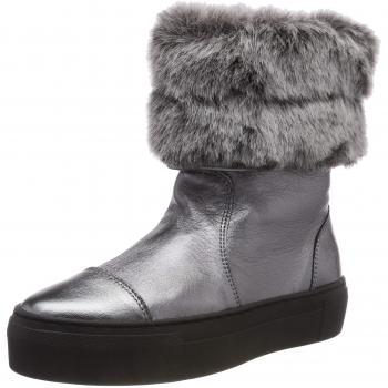 BLK1978 Damen 264 599 Schlupfstiefel, Silber (Gun Metal Lea 944)