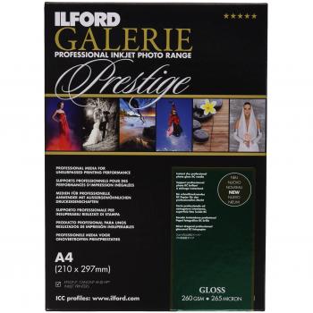 Papier Photo Ilford Galerie Prestige 260g A4 25F Brillant