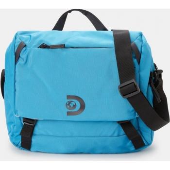 Damen Schultertasche DISCOVERY Metropolis, Kunstfaser, blau, 13,3 Zoll