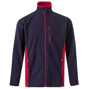 Veste polaire 3XL Velilla Marine et Rouge