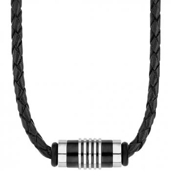 Collier s.Oliver en Cuir pour Hommes