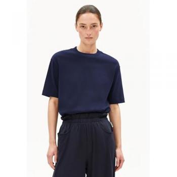 ARMEDANGELS Tarjaa Navy T-Shirt – Recycle-Baumwolle – XS