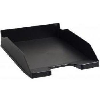 Exacompta Forever Black Polystyrene Letter Tray A4/Foolscap Portrait GH01407