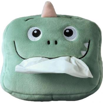 Car Napkin Holder with Plush Animal Design