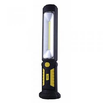 Lámpara de taller recargable 5W con 5 LEDs y nivel