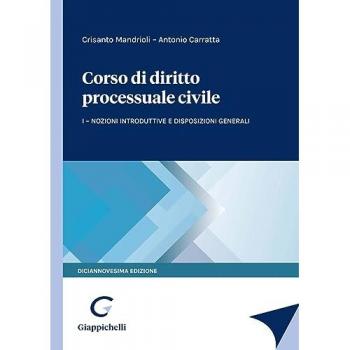 Corso di diritto processuale civile. Vol. 1: Nozioni introduttive... Crisanto Mandrioli