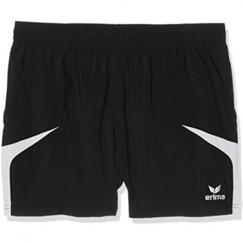 Razor 2.0 Erima: Short Mujer en Tono Negror y Blanquísimo