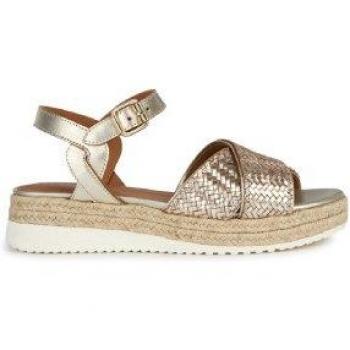 Sandalias Geox Eolie doradas para mujer