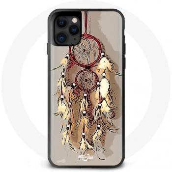 Coque iPhone 13 mini Design Attrape Rêve Café Crème