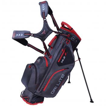 ProMax DriLite Hybrid Stand Bag – Charcoal/Red
