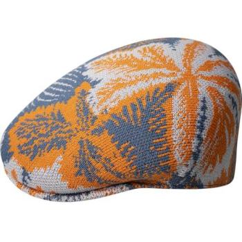Kangol Anemone 504 Stylish Flat Cap – Blue Orange L