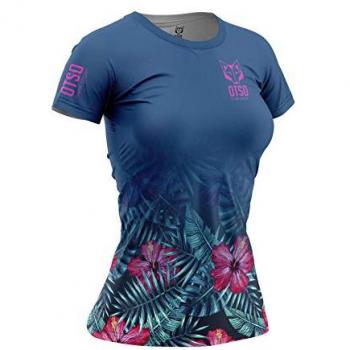 Midnight Tropic XS Women's Short Sleeve Top