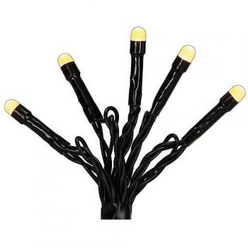 Konstsmide 3811-800 Micro LED Lichterkette, gefrostet, 80 Dioden