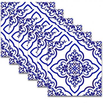 Decoratieve 3D tegelstickers voor badkamer en keuken 20x20cm