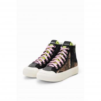 Desigual sneakers cano alto patchwork 41