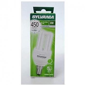 Lampada 8 W Fast‑Start E14 Sylvania