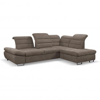 Ecksofa WERK2 »Roma«, komfortables Sofa mit Schlaffunktion und Sitztiefenverstellung