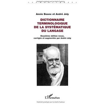 Dictionnaire terminologique de la systématique du langage