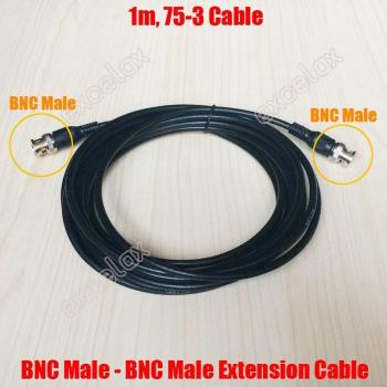 1m BNC Male to BNC Male Coaxial Video Cable