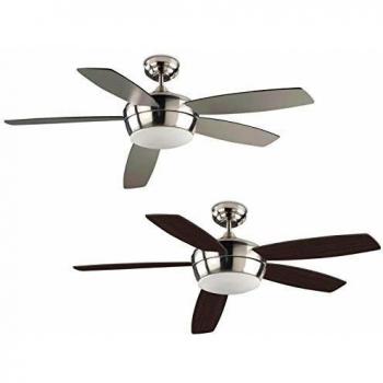 Ventilador de techo Samal 40W níquel satinado