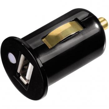 Hama Piccolino 650 mA USB‑Ladegerät fürs Auto – Schwarz