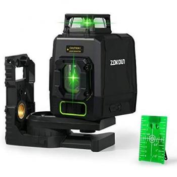 Zokoun 360° Ausrichtungslinienlaser – Doppel-Nivellierung
