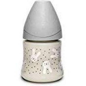 Biberon Suavinex 150 ml Lapin Gris