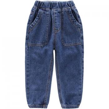 IENENS Children's Long Denim Pants for Boys