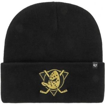 Bonnet '47 Marque 47 BEANIE NHL ANAHEIM DUCKS HAYMAKER METALLIQUE NOIR multicolore