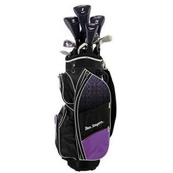 Ben Sayers Ladies’ M8 Full Graphite Cart Bag – Purple Edition