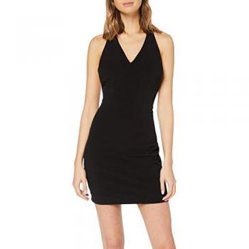 Guess Monia Dress Robe de soirée, Noir, Large Femme